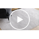 Carpet BALANCE 1503 grey - Geometric, structural, glamour